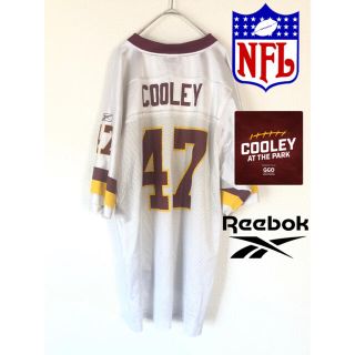 リーボック(Reebok)のReebok NFL ゲームシャツ　cooley 激レア　90s(Tシャツ/カットソー(半袖/袖なし))