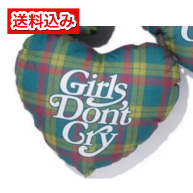 GDC(ジーディーシー)のgirls don't cry pillow インテリア/住まい/日用品のインテリア小物(クッション)の商品写真