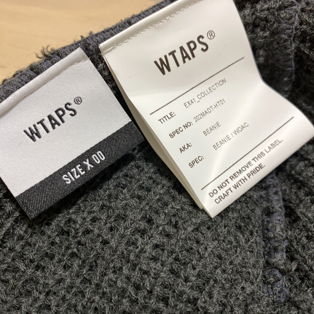 W)taps(ダブルタップス)のこれ以上値下げ致しません。 WTAPS 20AW BEANIE / WOAC メンズの帽子(ニット帽/ビーニー)の商品写真