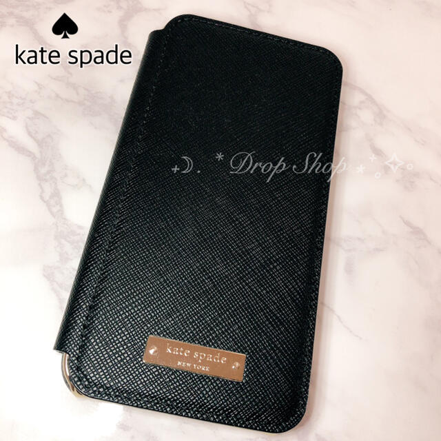 kate spade new york(ケイトスペードニューヨーク)の𓊆 kate  spade ♠︎ iphoneXブック型ケース 𓊇  スマホ/家電/カメラのスマホアクセサリー(iPhoneケース)の商品写真