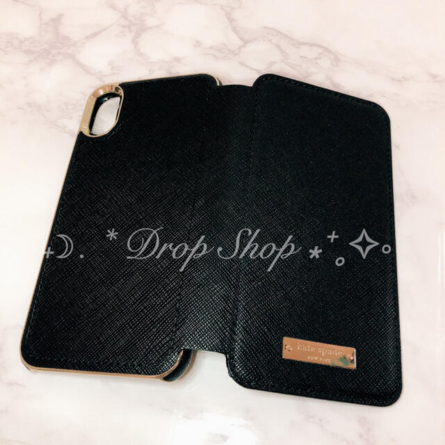 kate spade new york(ケイトスペードニューヨーク)の𓊆 kate  spade ♠︎ iphoneXブック型ケース 𓊇  スマホ/家電/カメラのスマホアクセサリー(iPhoneケース)の商品写真