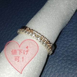 スタージュエリー(STAR JEWELRY)の美品！希少ブランド　SJX　スタージュエリー　ダイヤ　リング　K10　お上品(リング(指輪))