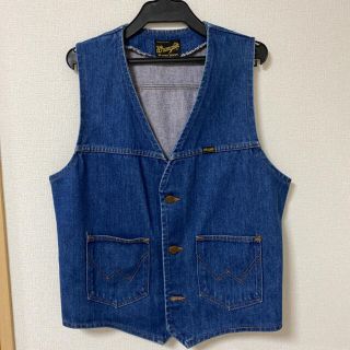 ラングラー(Wrangler)のデニムベスト(ベスト)