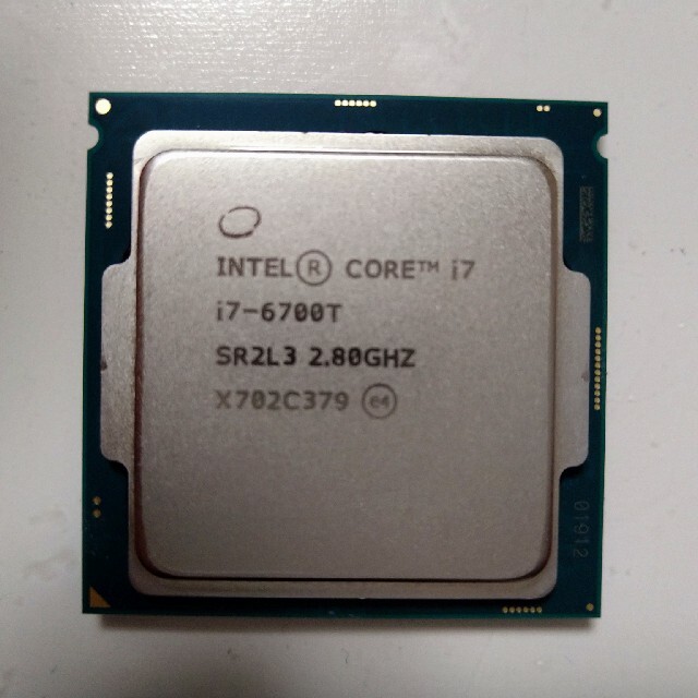 CPU Intel Core i7 6700t - PCパーツ