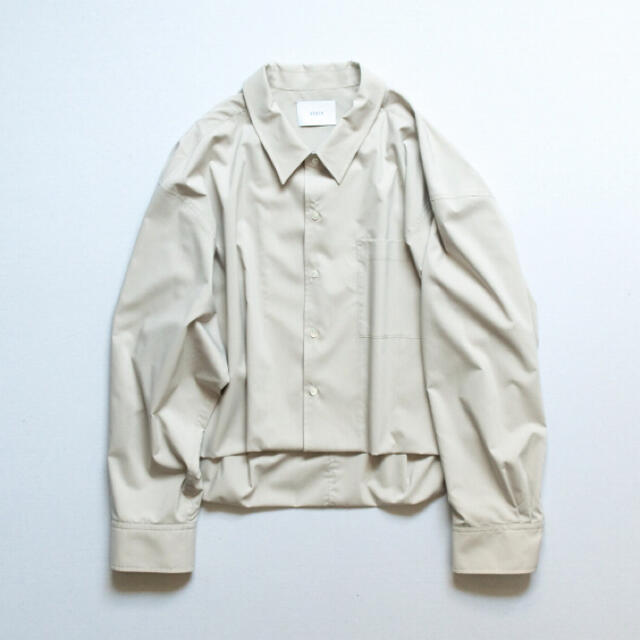 stein SHORT LENGTH CARDIGAN SHIRT・BEIGE