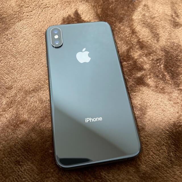 確実正規品 iPhoneXs 64gb スペースグレー SIMロック解除済み スマホ