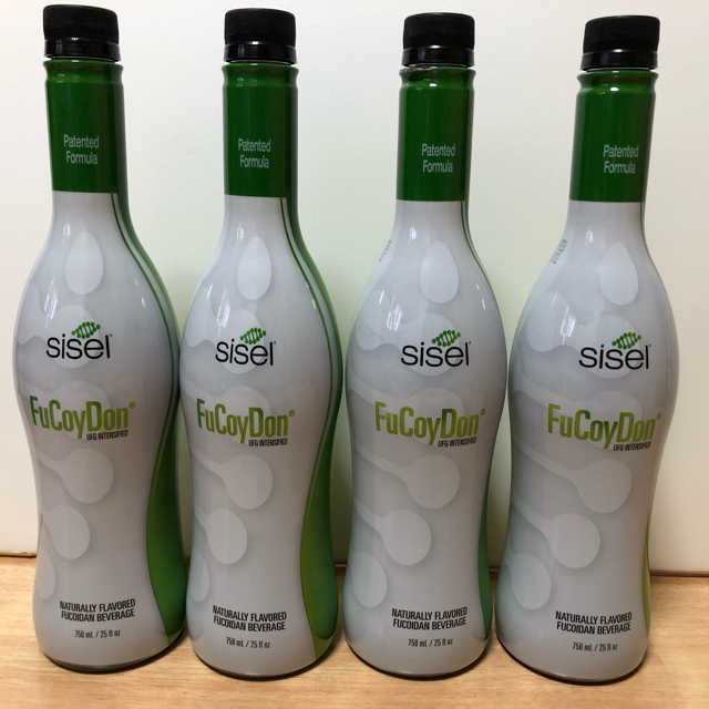 シズル☆SISEL☆フコイダン☆FuCoyDon☆750ml☆4本セット☆送料込-