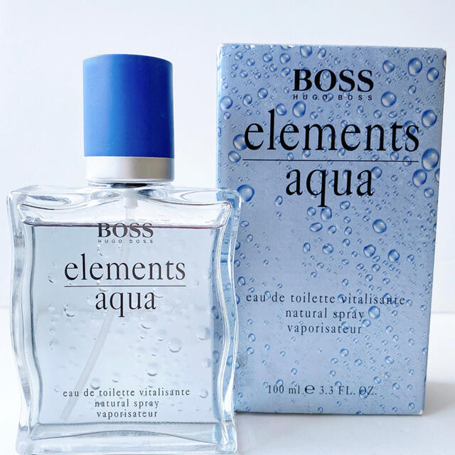 HUGO BOSS ヒューゴボス エレメンツアクア オードトワレ 50ml