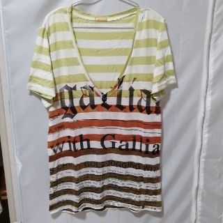 ジョンガリアーノ(John Galliano)のJohn Galliano ロングTシャツ Sサイズ ジョンガリアーノ(Tシャツ/カットソー(半袖/袖なし))