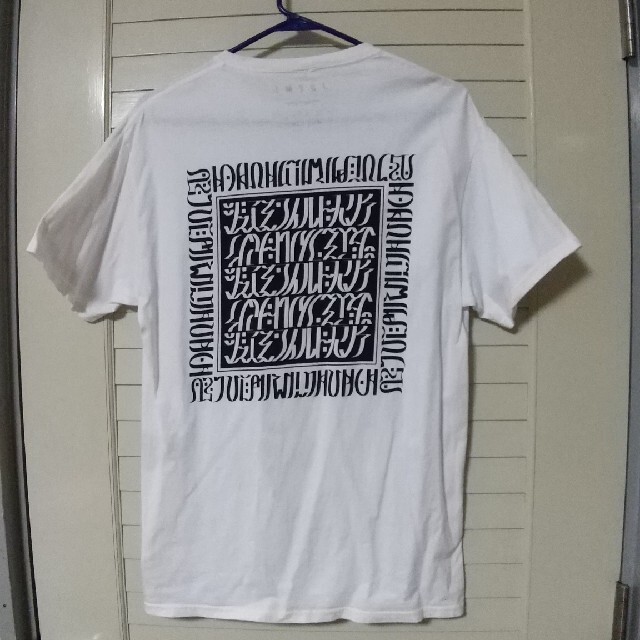 Juemi .macciu typo Tee white   レディースのトップス(Tシャツ(半袖/袖なし))の商品写真