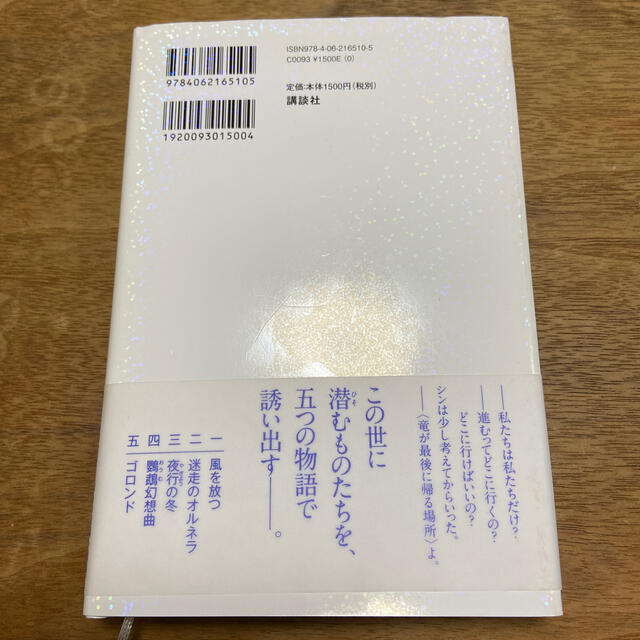 講談社(コウダンシャ)の竜が最後に帰る場所 エンタメ/ホビーの本(文学/小説)の商品写真