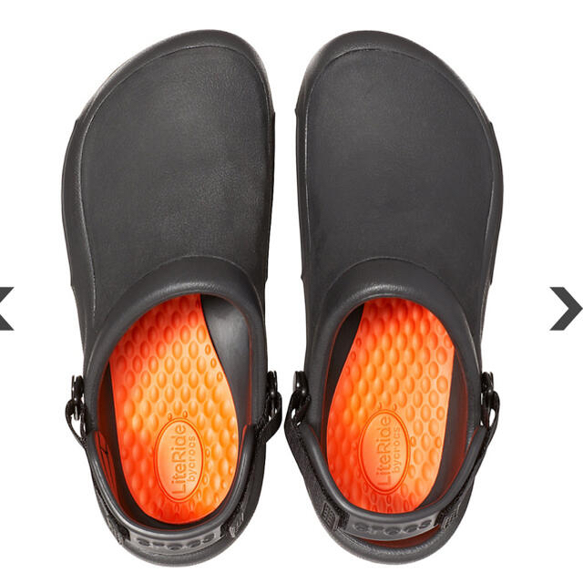 crocs(クロックス)のクロックス　黒　仕事用　23cm レディースの靴/シューズ(サンダル)の商品写真