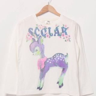 スカラー(ScoLar)の☆scolar☆ バンビちゃんロングスリーブTシャツ☆(Tシャツ(長袖/七分))