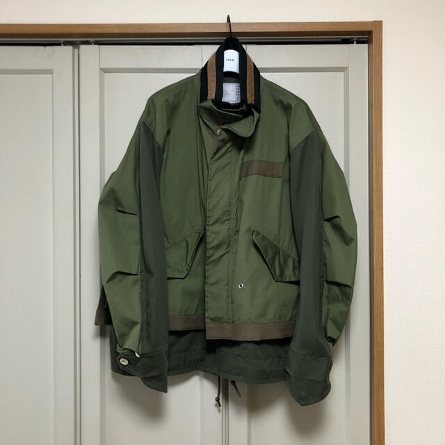 sacai - 本日限定!sacai 20ss FABRIC COMBO JACKET の通販 by yashi's