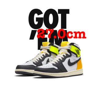 ナイキ(NIKE)のNIKE AIR JORDAN 1 VOLT GOLD US9 27.0cm (スニーカー)