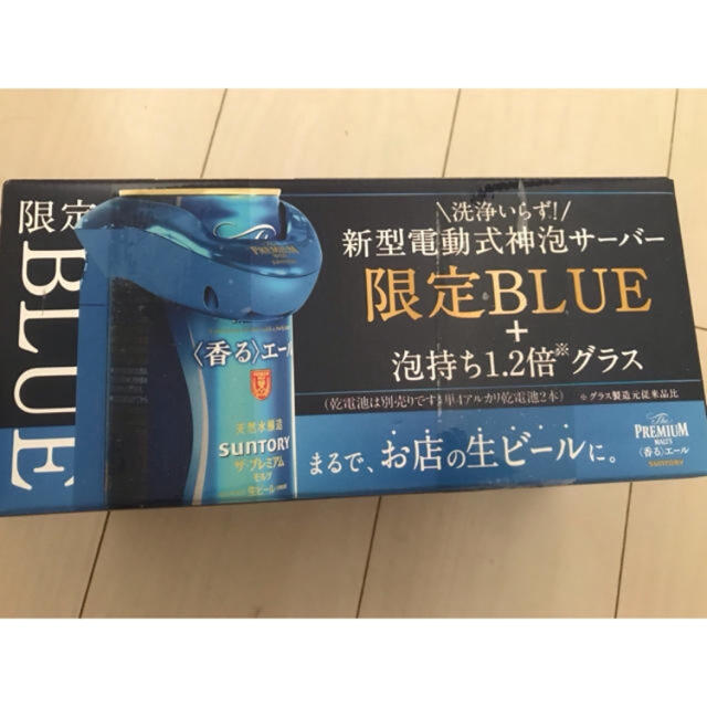 サントリー(サントリー)のプレモル　神泡サーバー　グラス付き インテリア/住まい/日用品のキッチン/食器(アルコールグッズ)の商品写真