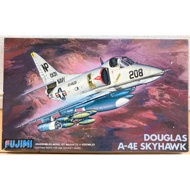 【絶版】FUJIMI 1/48 DOUGLAS A-4E SKYHAWK エンタメ/ホビーのおもちゃ/ぬいぐるみ(模型/プラモデル)の商品写真