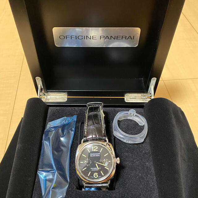 メンズパネライ PANERAI ラジオミール ブラックシール オートPAM00287