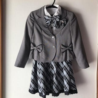 入学式　女の子フォーマルスーツ　130(ドレス/フォーマル)