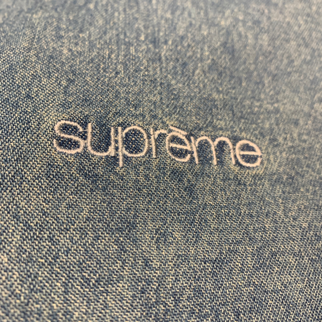 公式サイトの通販 Supreme Classic Logo Denim Shirt Sサイズ