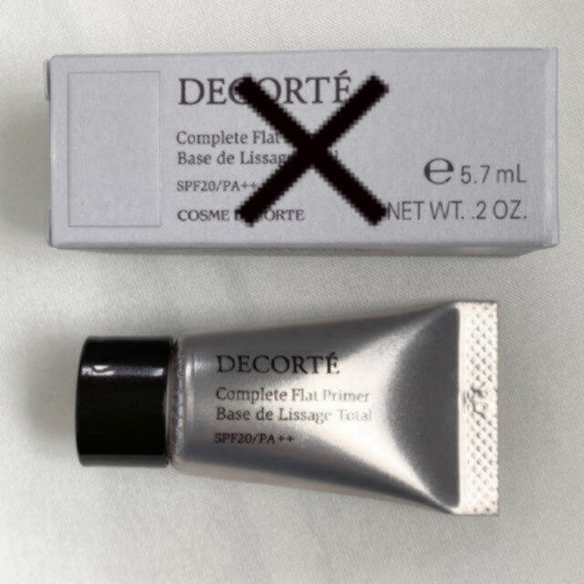 COSME DECORTE(コスメデコルテ)のコンプリート フラット プライマー 6g コスメ/美容のベースメイク/化粧品(化粧下地)の商品写真