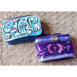 アナスイ(ANNA SUI)の《未使用》ANNA SUI ビニールポーチ ２点セット(ポーチ)