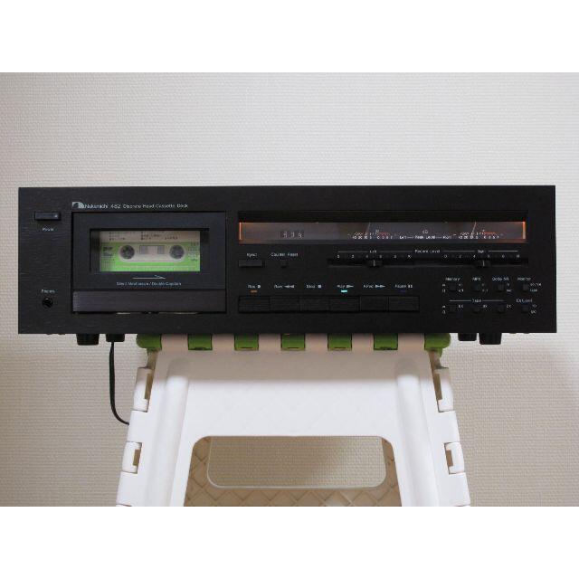 オーディオ機器ナカミチの高級カセットデッキ「Nakamichi 482」 ジャンク品扱い