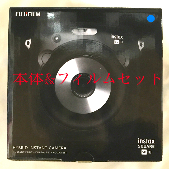 instax SQUARE SQ10 チェキカメラ　本体フィルムセット