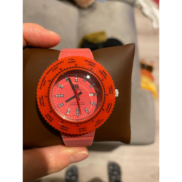 FHBクラシック　ピンク　腕時計 レディースのファッション小物(腕時計)の商品写真