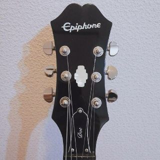 エピフォン(Epiphone)のエピフォンdot　ビグスビー付き(エレキギター)