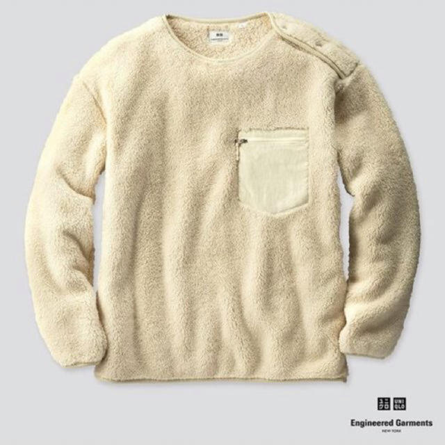 UNIQLO(ユニクロ)の【新品・タグ付】ユニクロ エンジニアードガーメンツ フリースプルオーバー メンズのトップス(その他)の商品写真