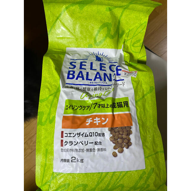 セレクトバランス/エイジングエア7才以上成猫用2kg その他のペット用品(ペットフード)の商品写真