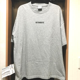 19/SS VETEMENTS ロゴTシャツ L(Tシャツ/カットソー(半袖/袖なし))
