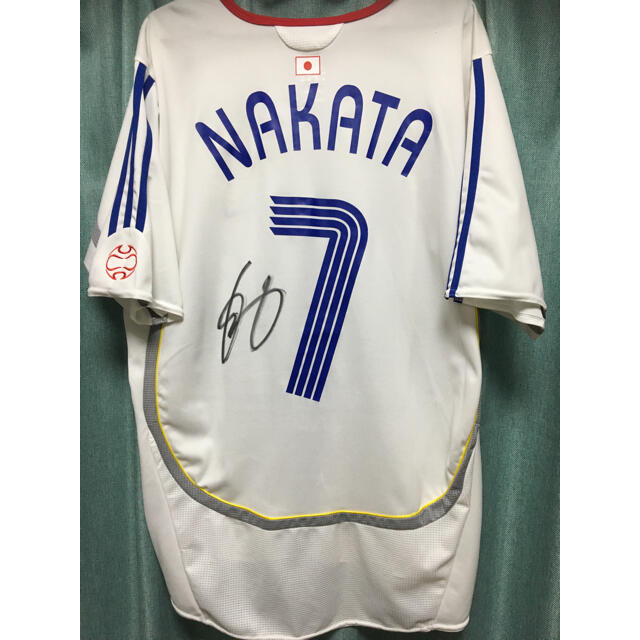 2006W杯日本代表Aオーセンティックユニフォーム4XO#7中田英寿 2006W杯日本代表Aオーセンティックユニフォーム4XO#7中田英寿