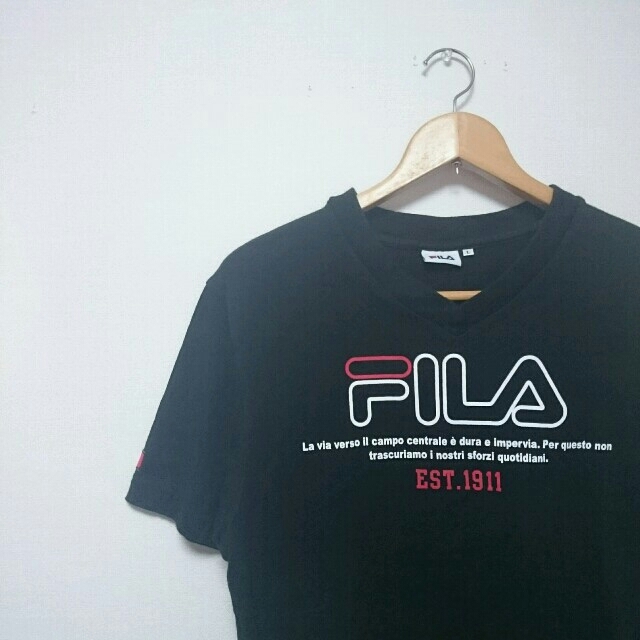 FILA(フィラ)の【FILA】 90s プリントTシャツ メンズのトップス(Tシャツ/カットソー(半袖/袖なし))の商品写真