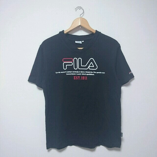 FILA(フィラ)の【FILA】 90s プリントTシャツ メンズのトップス(Tシャツ/カットソー(半袖/袖なし))の商品写真