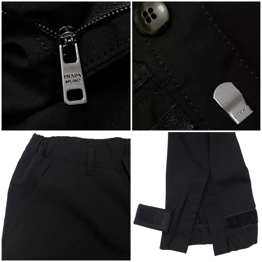 PRADA(プラダ)のPRADA プラダ 裾テーピング スラックス パンツ トラウザーズ ボトムス メンズのパンツ(その他)の商品写真