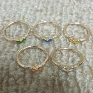 ハートピンキーリング*セット売り(リング(指輪))