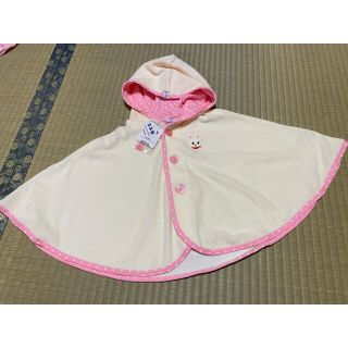 ミキハウス(mikihouse)の【新品未使用】ミキハウス　ポンチョ　70〜90(カーディガン/ボレロ)