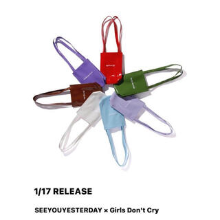 送料無料 girls don’t cry SEEYOUYESTEDAY BAG(トートバッグ)