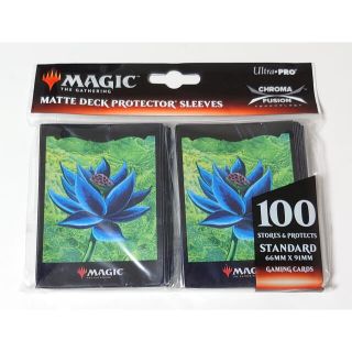 マジックザギャザリング(マジック：ザ・ギャザリング)のMTG Black lotus スリーブ　新品未開封　ブラックロータス(カードサプライ/アクセサリ)