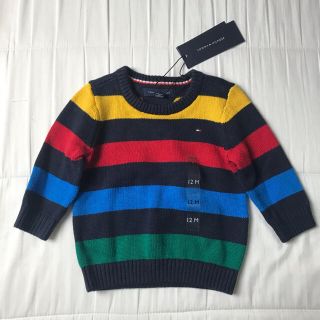 トミーヒルフィガー(TOMMY HILFIGER)の●冬物SALE●【Tommy Hilfiger】カラフル セーター 12M(ニット/セーター)