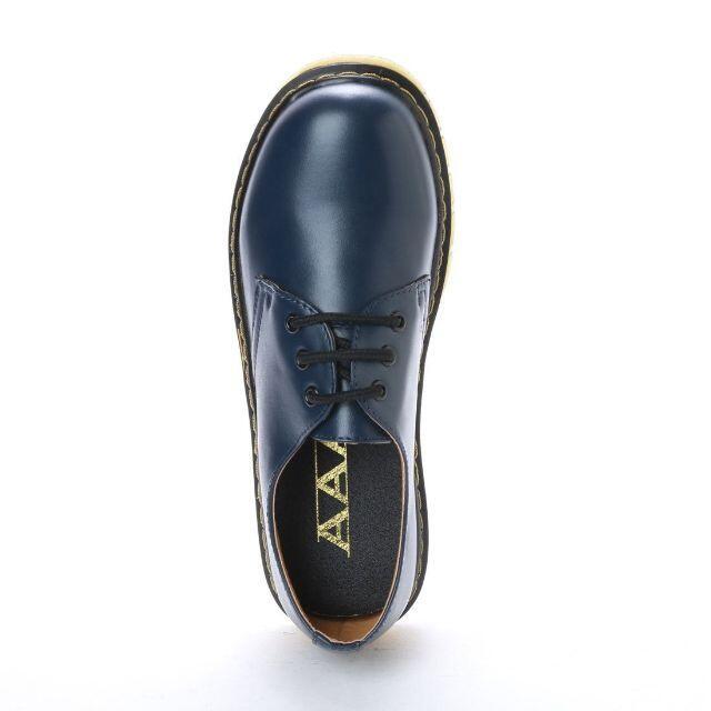 AAA(トリプルエー)の【新品未使用】AAA+ クリアソール3ホールオックスフォードシューズ ネイビー メンズの靴/シューズ(ドレス/ビジネス)の商品写真
