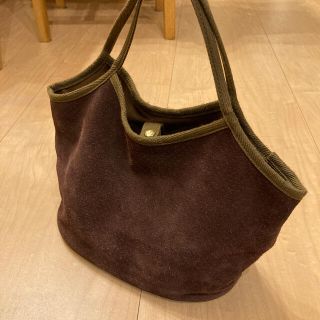 サック(SAC)のサック SAC レザー ハンドバッグ 茶色(ハンドバッグ)