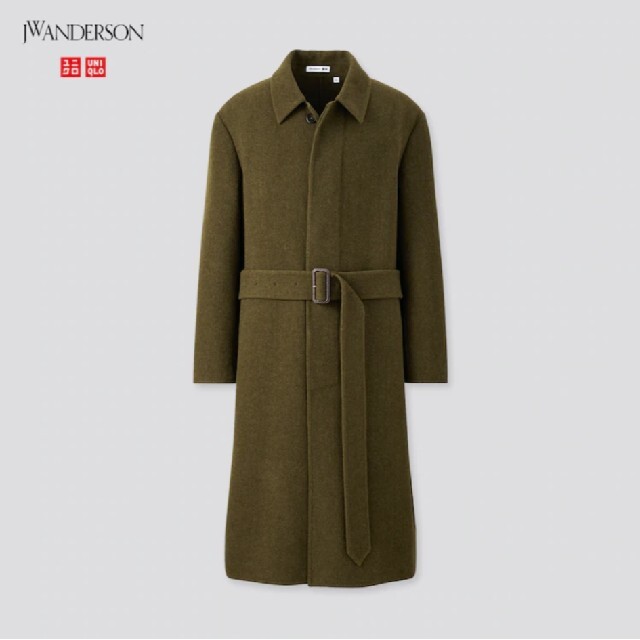 UNIQLO - uniqlo jw Anderson ダブルフェイスシングルコートの UNIQLO - uniqlo jw Anderson ダブルフェイスシングルコートの