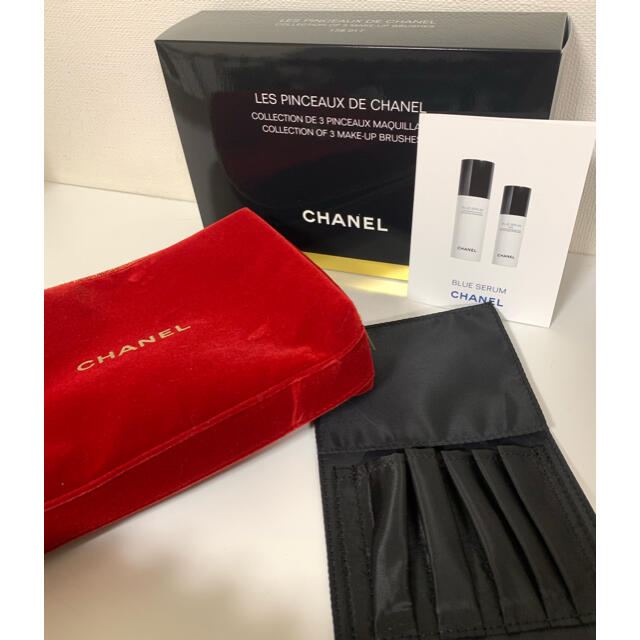 値下げCHANEL   シャネル　クリスマス　ノベルティ　ベロアポーチ　おまけ付