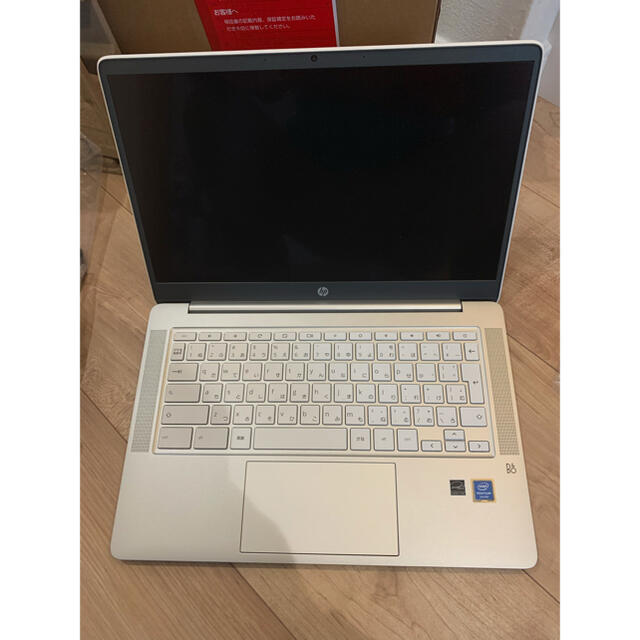 HP(ヒューレットパッカード)の【美品・おまけ付】HP Chromebook 14a-na0010TU スマホ/家電/カメラのPC/タブレット(ノートPC)の商品写真