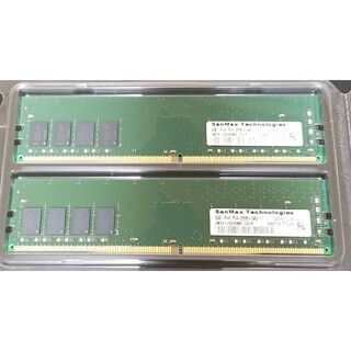 Sanmaxデスクトップ用メモリDDR4-2666 8GB×2計16GBセット