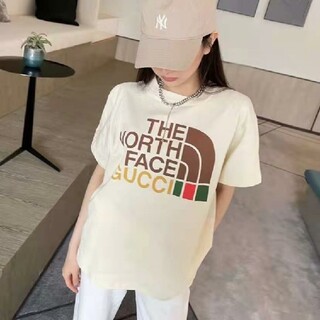 新品 ザ ノースフェイス GUCCI Tシャツ グッチ North Face - rehda.com