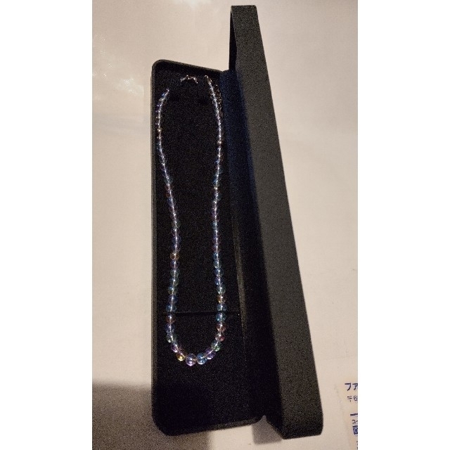 ファイテン チタン水晶ネックレス(5mm)40cm - ネックレス
